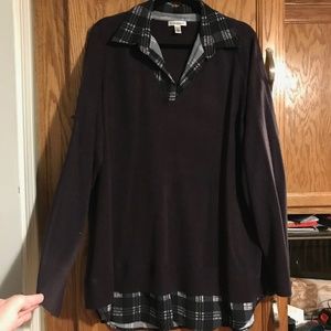 Brand new soft comfy sweater. Croft & Barrow 2x